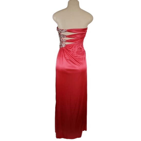 My Michelle women's pink tube gown size 9 - Picture 6 of 6